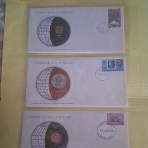 Coins of All Nations Collectible Envelopes